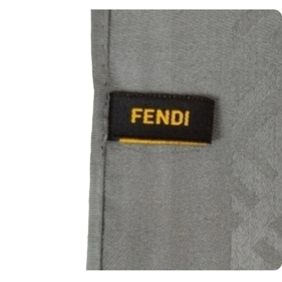 🧧 Fendi Zucca Silk & Cashmere Shawl🎗+GIFT(copy) - Picture 12 of 16